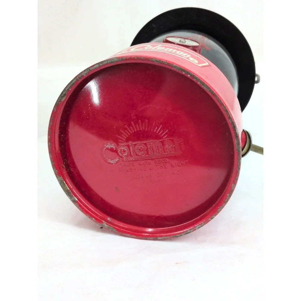 Vintage 1970 Coleman 200A Red Lantern 5 / 70 With Original Box